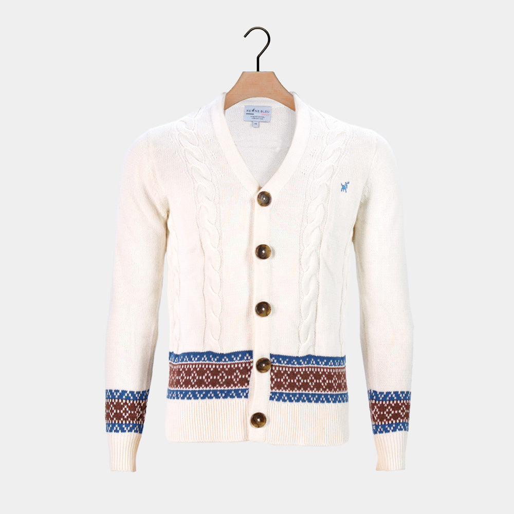 Cardigan für Paare Bio-Baumwolle Alpine