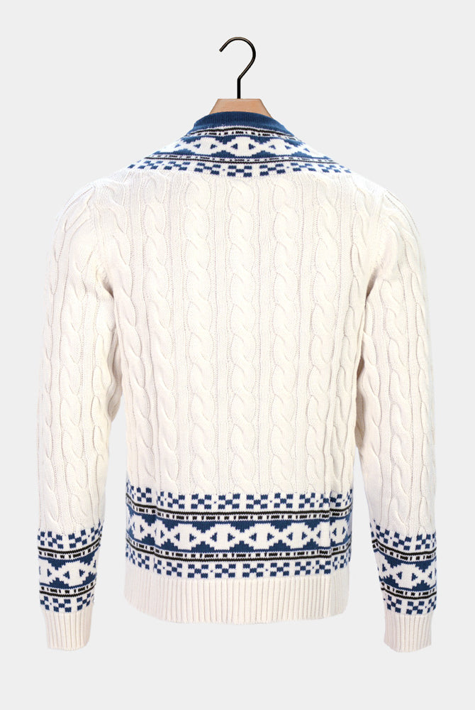 Cardigan aus Bio-Baumwolle Herren Cottage