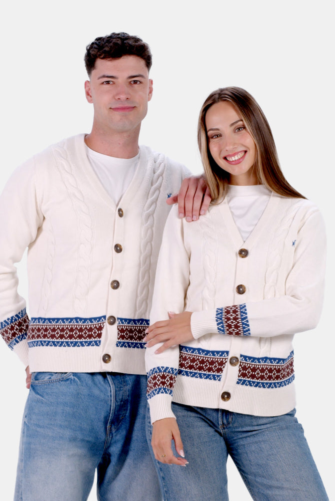 Damen Cardigan aus Bio-Baumwolle Alpine Paar