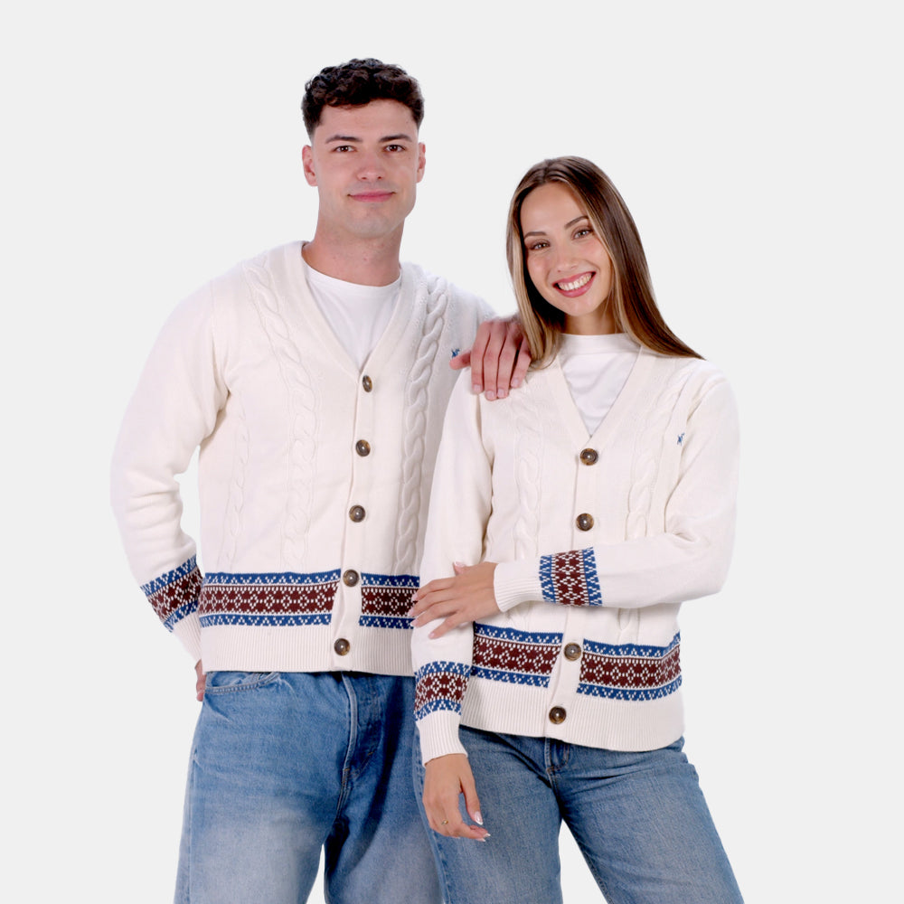 Damen Cardigan aus Bio-Baumwolle Alpine Paar