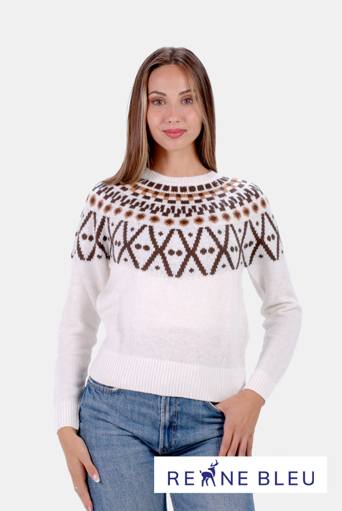 Damen Pullover aus Mohairwolle Black Forest