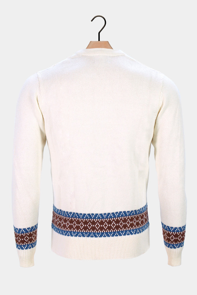 Herren aus Bio-Baumwolle Alpine Cardigan