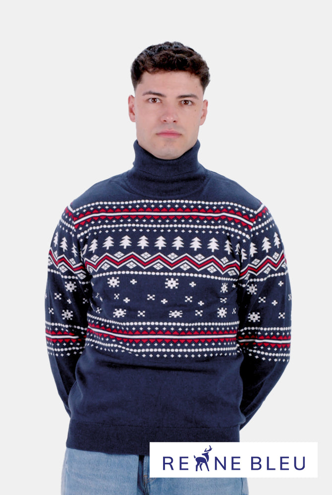 Herren Weihnachtspullover aus Bio-Baumwolle Coldberry