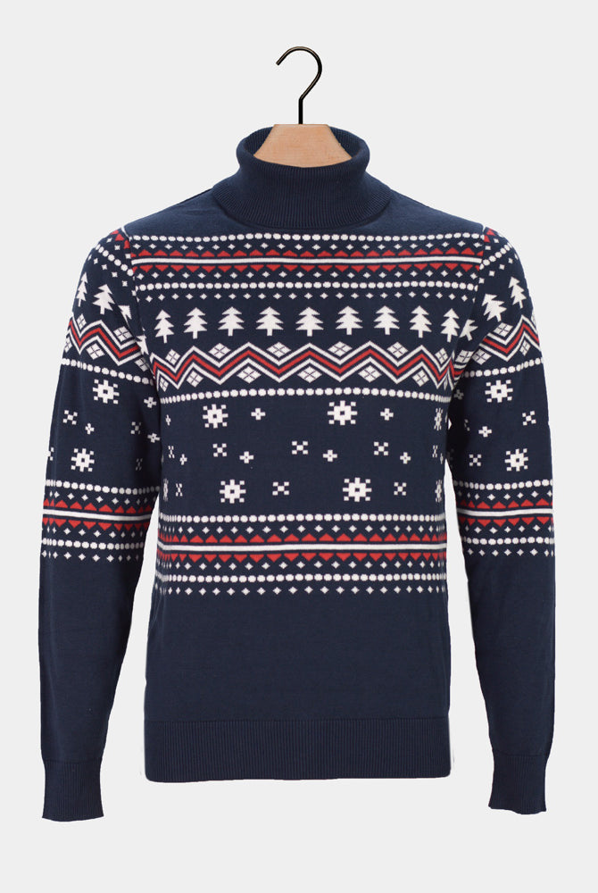 Herren Weihnachtspullover aus Bio-Coldberry Baumwolle