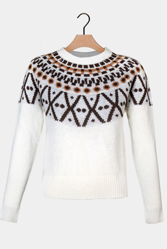 Damen Pullover Mohairwolle Black Forest