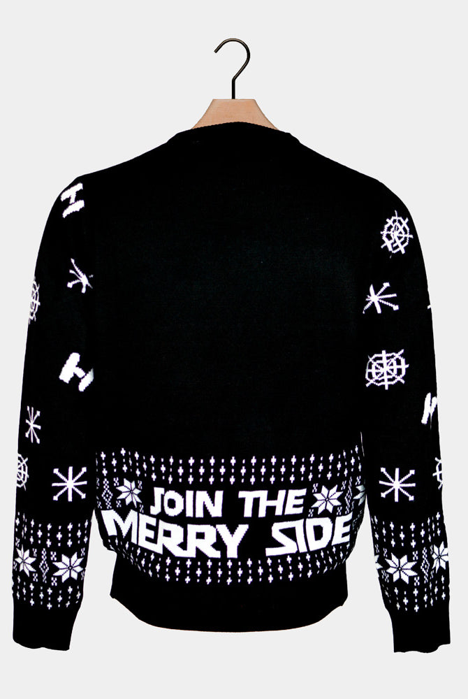 Paare Join The Merry Side Weihnachtspullover