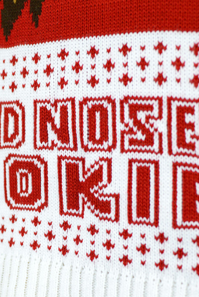 Weihnachtspullover Paare Rot Wookiee