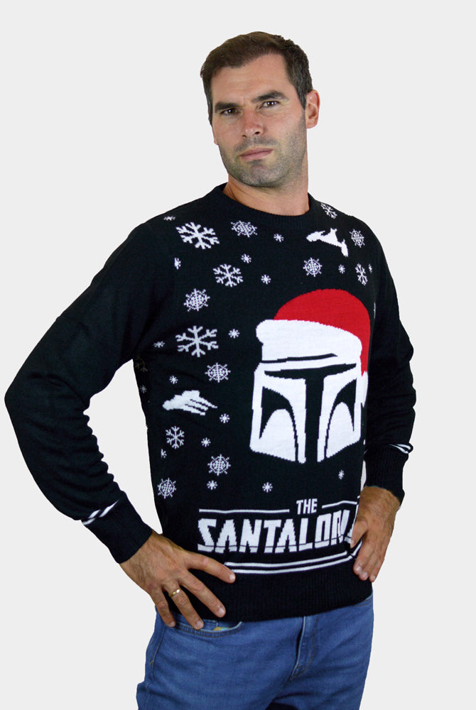 Weihnachtspullover Herren The Santalorian
