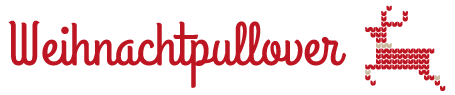 Weihnachtspullover Logo Menu