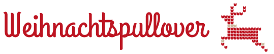 Weihnachtspullover Logo Menu
