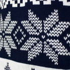 Blau Familien Weihnachtspullover Nordpol
