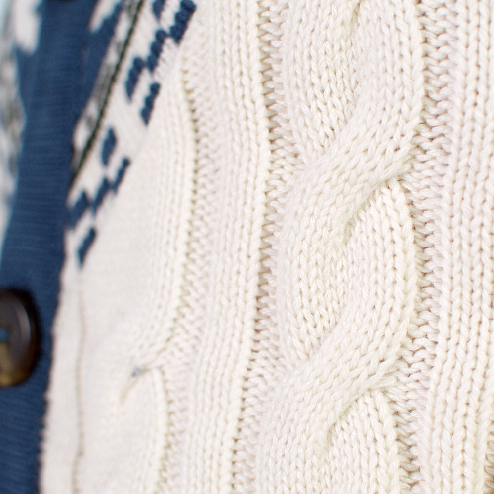Damen Cardigan Bio-Baumwolle Cottage
