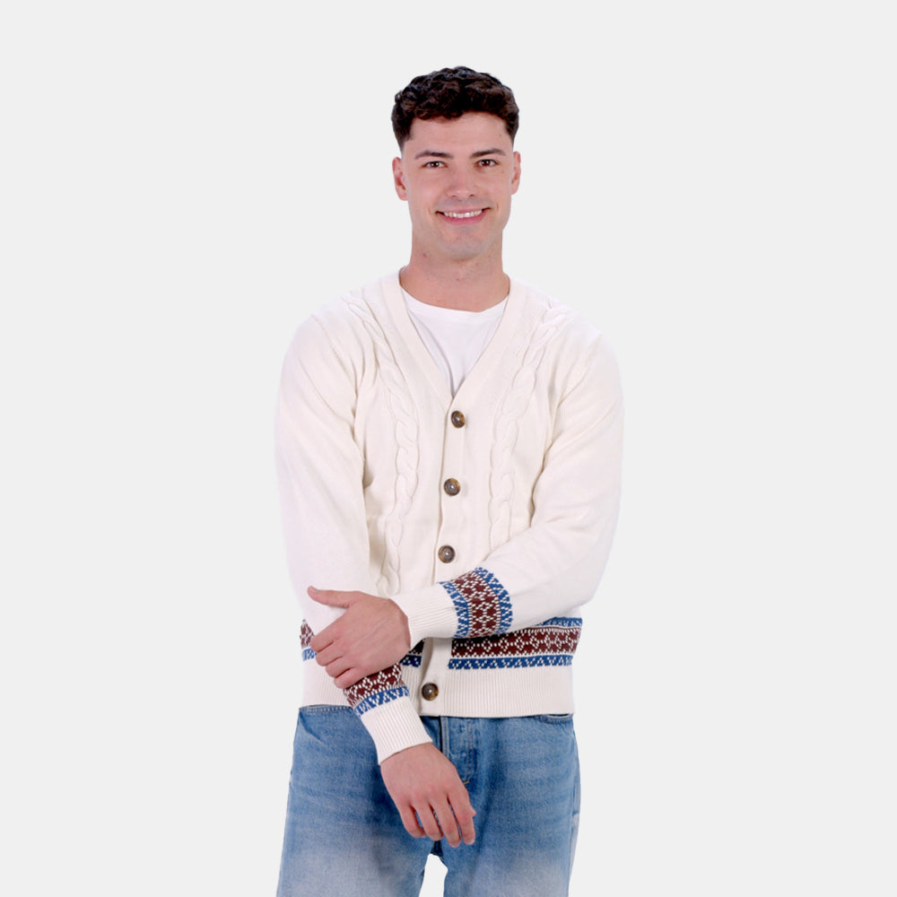 Cardigan für Paare aus Bio-Baumwolle Alpine Herren
