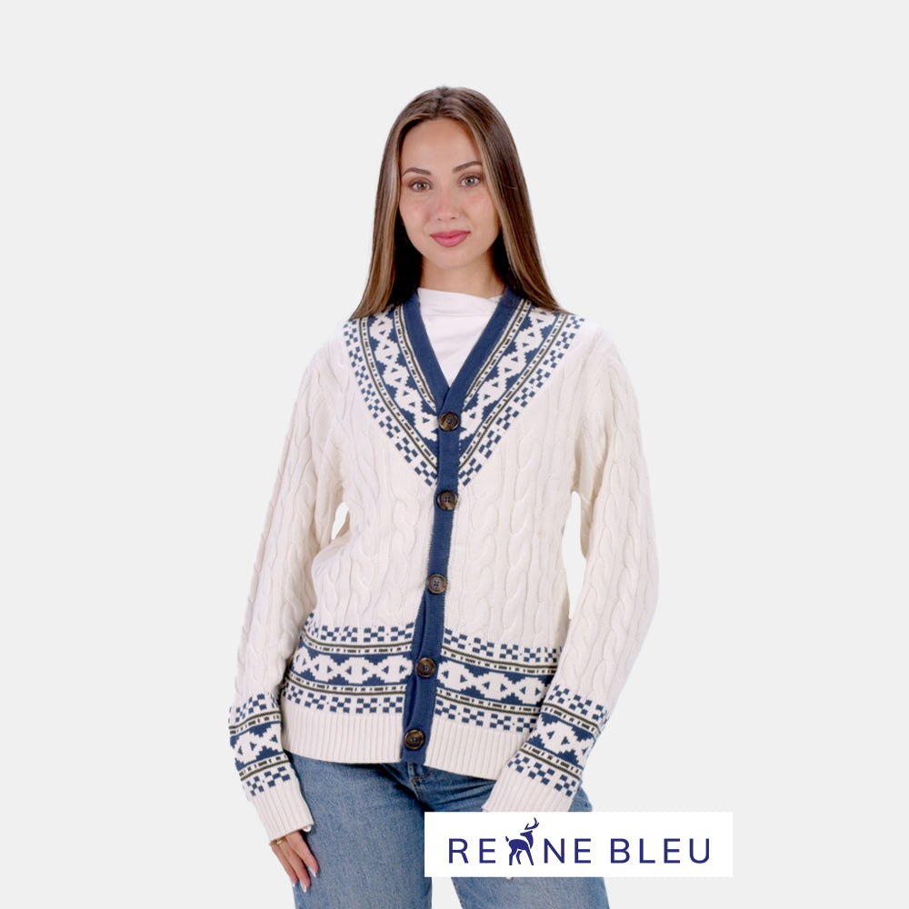 Damen Cardigan aus Bio-Baumwolle Cottage
