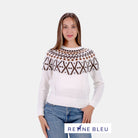 Damen Pullover aus Mohairwolle Black Forest
