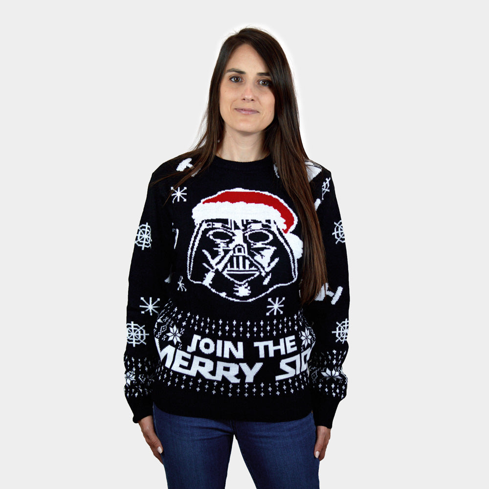 Damen Weihnachtspullover Join The Merry Side Damen
