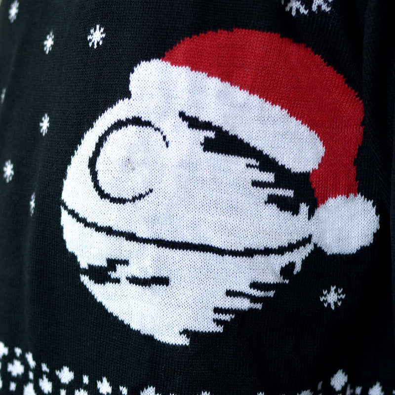 Damen Weihnachtspullover mit LED – Join the Christmas Side Star Wars
