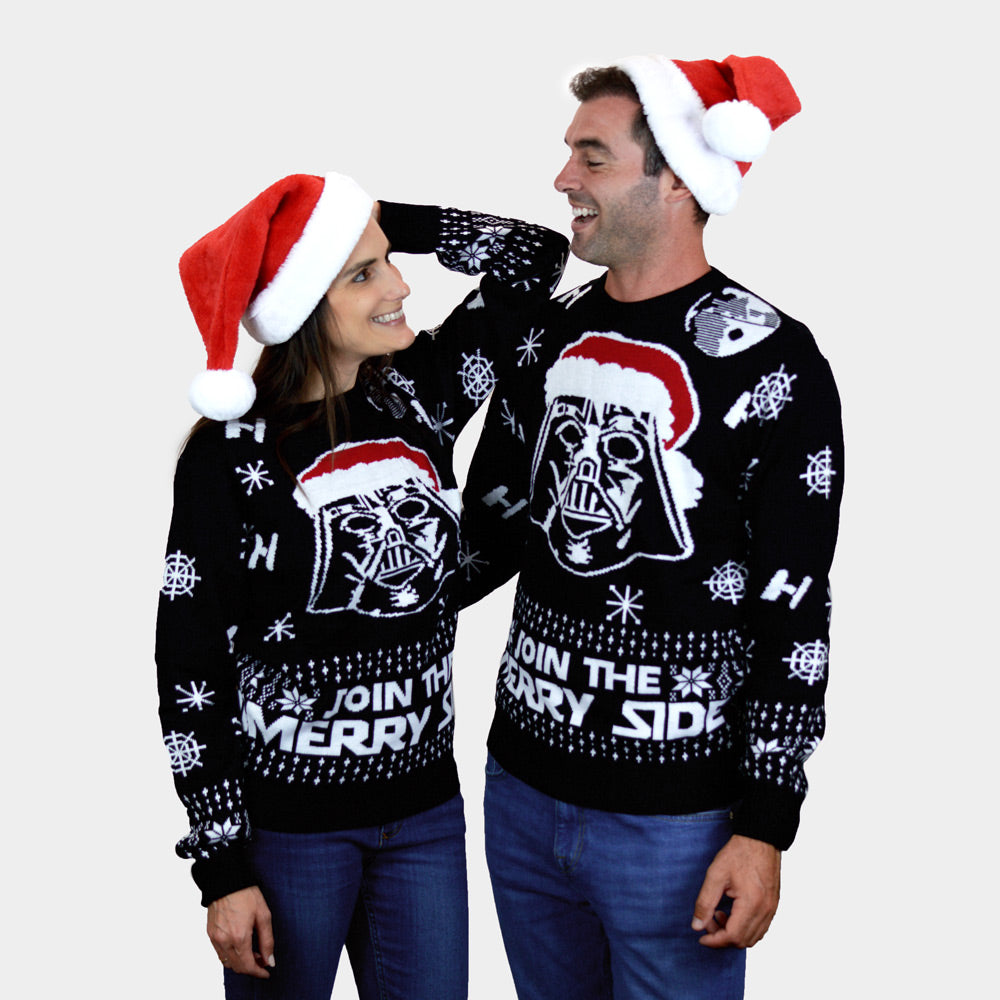 Familien Weihnachtspullover Join The Merry Side Paar
