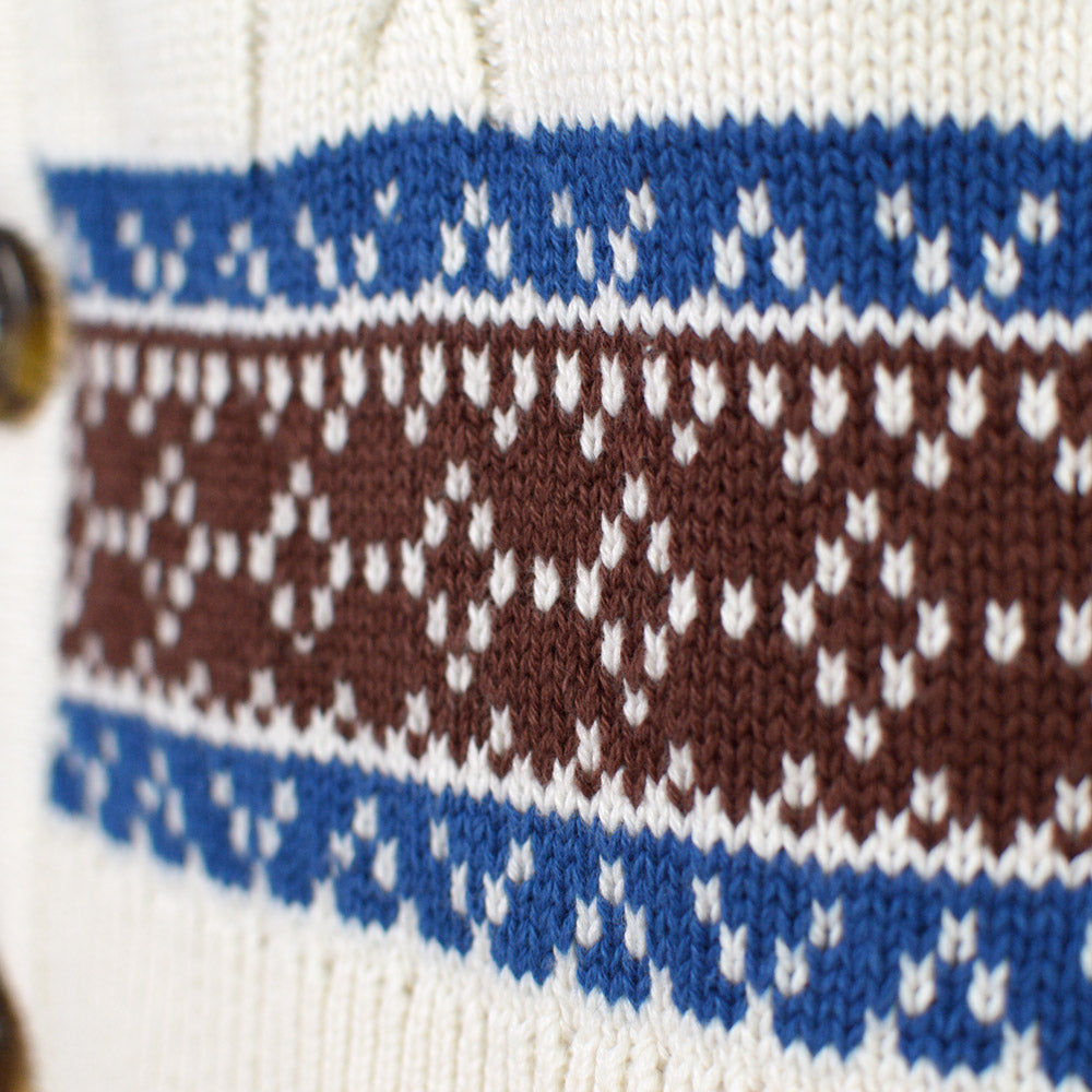 Herren Alpine Cardigan aus Bio-Baumwolle 
