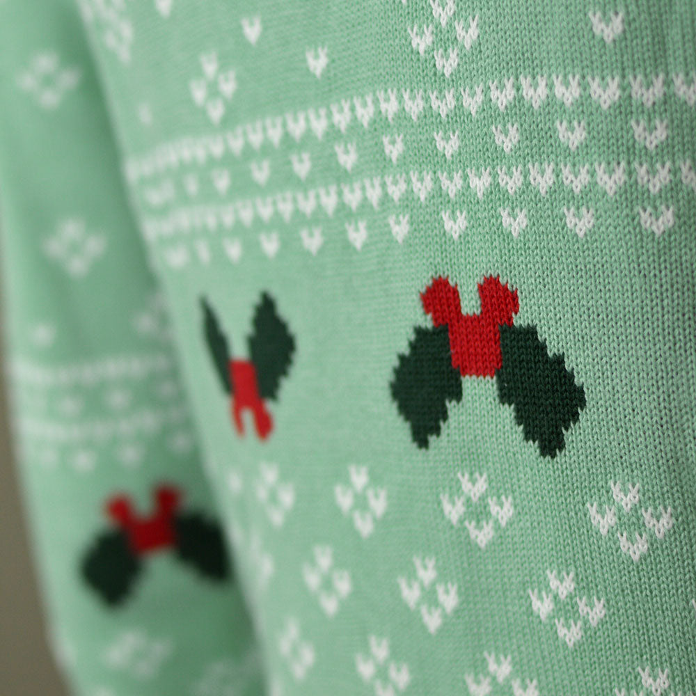Weihnachtspullover Herren Grün "Sweet Christmas"
