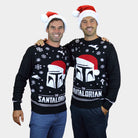 Herren Paar Weihnachtspullover The Santalorian
