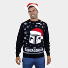 Herren Weihnachtspullover The Santalorian
