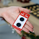 Zusatzpack 2 Lithium-Knopfzellen Weihnachtspullover LED