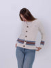 Herren und Damen Cardigan aus Bio-Baumwolle Alpine
