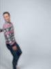 Damen und Herren Weihnachtspullover mit Rentieren und Weihnachtsmotiven