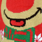 Familien Weihnachtspullover Rot Rudolf Schal
