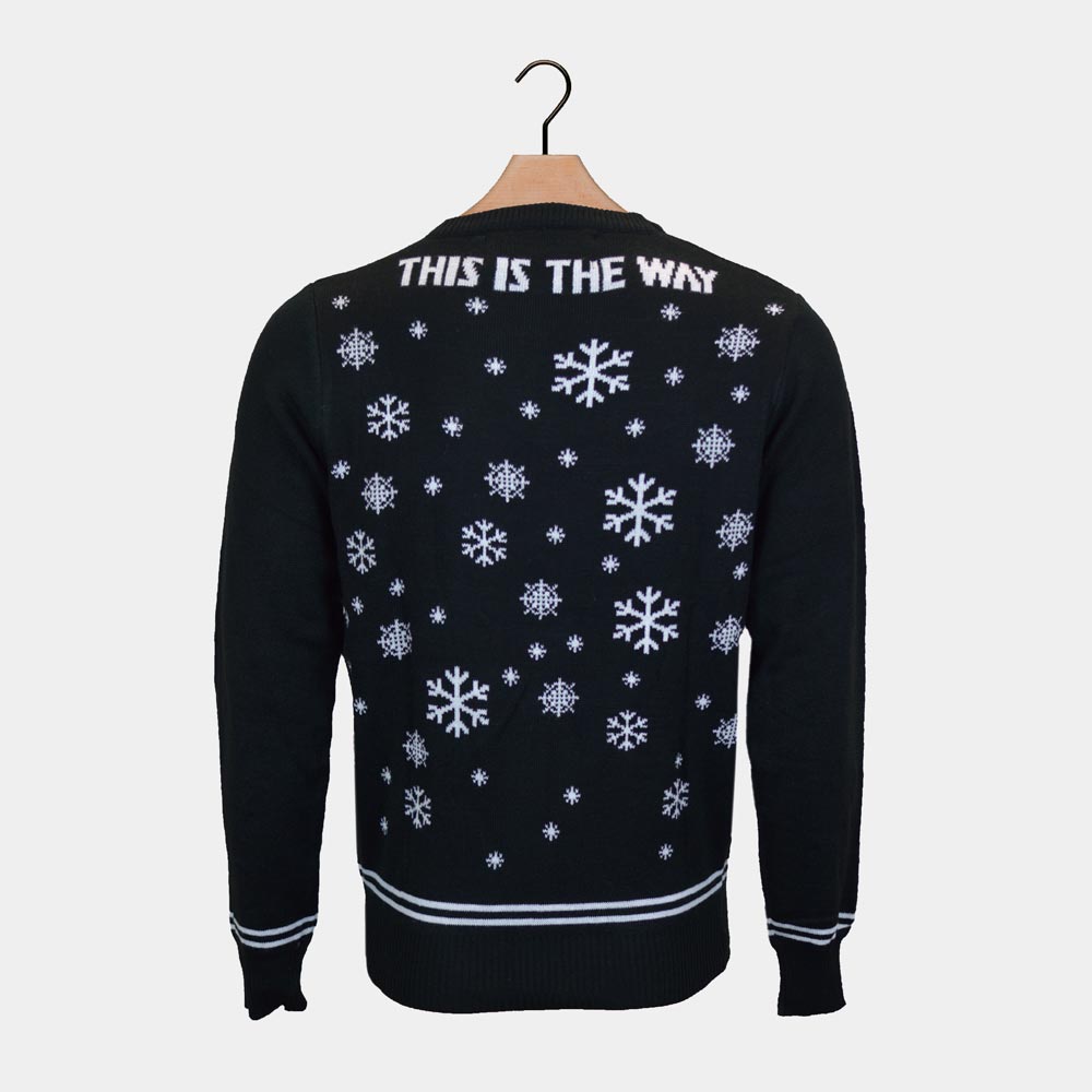 Damen Star wars Weihnachtspullover The Santalorian
