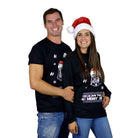 
Weihnachts langarm T-shirt in Schwarz für Damen und Herren - Join the Merry Side