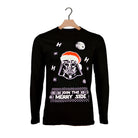 Weihnachts langarm T-shirt in Schwarz Join the Merry Side
