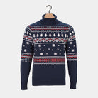 Weihnachtspullover aus Bio-Baumwolle Coldberry Damen 
