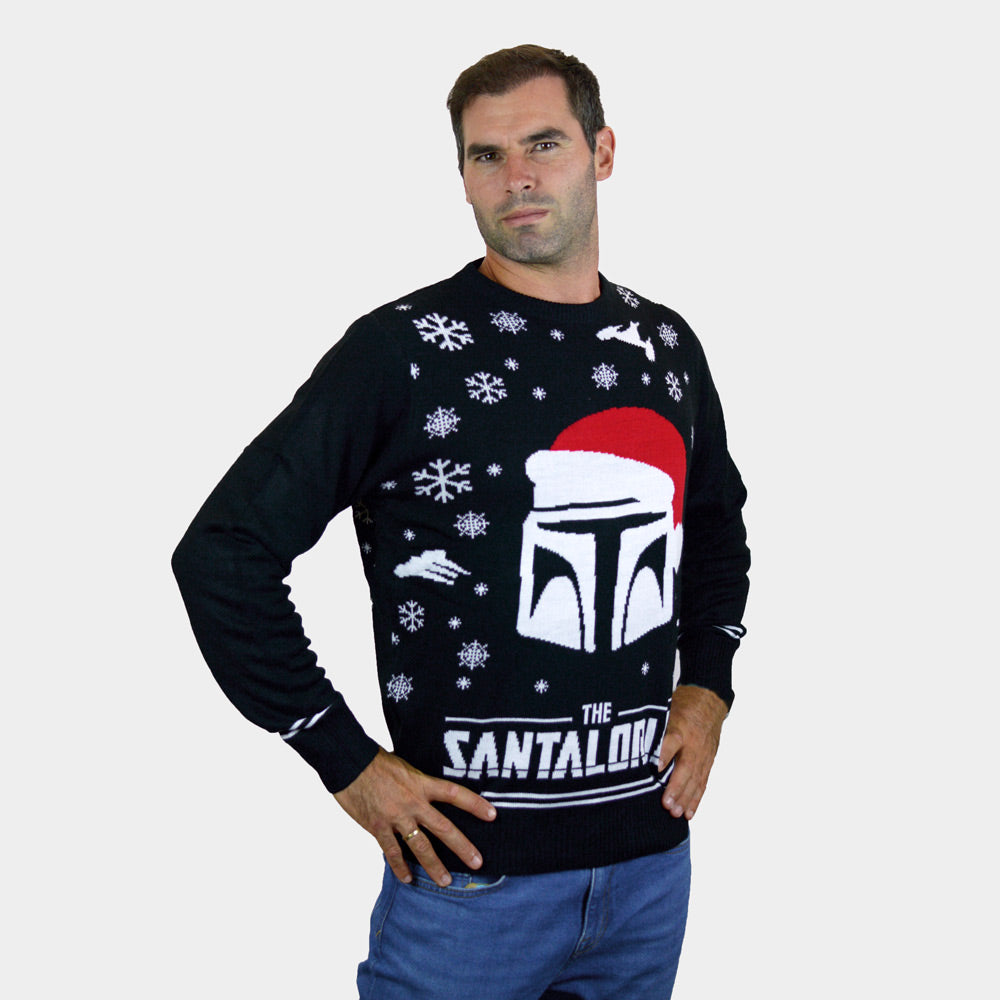 Weihnachtspullover Herren The Santalorian
