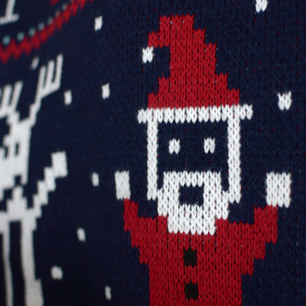Weihnachtspullover Merry Christmas Herren 
