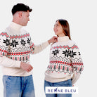 Weihnachtspullover für Paare aus Bio-Baumwolle Après-Ski
