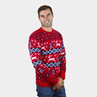 Weihnachtspullover Rot Herren Canada
