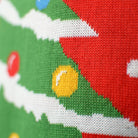 Weihnachtspullover für Damen in Rot Weihnachtsbaum
